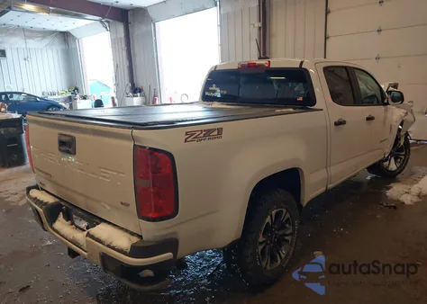 2021 Chevrolet Colorado 4Wd Long Box Z71 z USA, uszkodzony, nr VIN 1GCGTDEN4M1194209